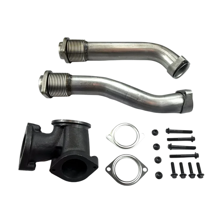 Tamerx Exhaust Manifold for Ford Powerstroke 7.3L, OEM F81Z6K854EA, designed for 1999-2004 models, high-quality performance.