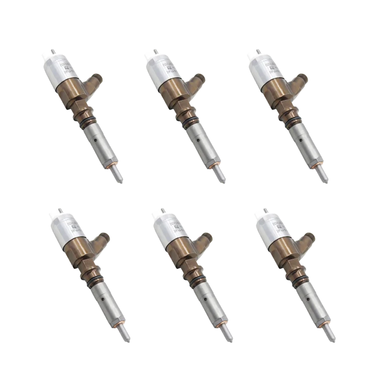 Tamerx Fuel Injector for Caterpillar C6.6 engines, OEM 10R7668 (Set of 6), high-quality performance.
