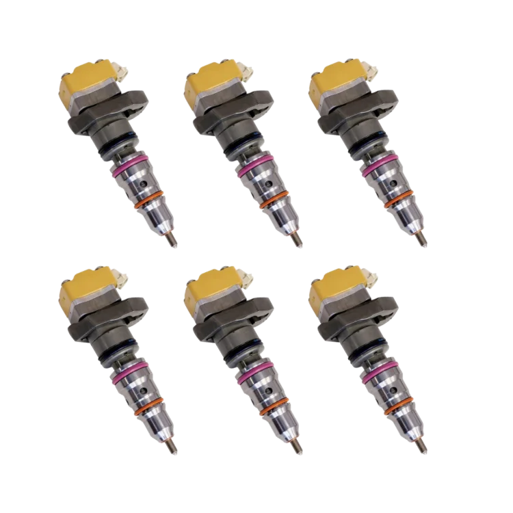 TamerX Fuel Injector for International Navistar DT466E engines, OEM 2593593C91 (Set of 6), designed for 1998-1999 models
