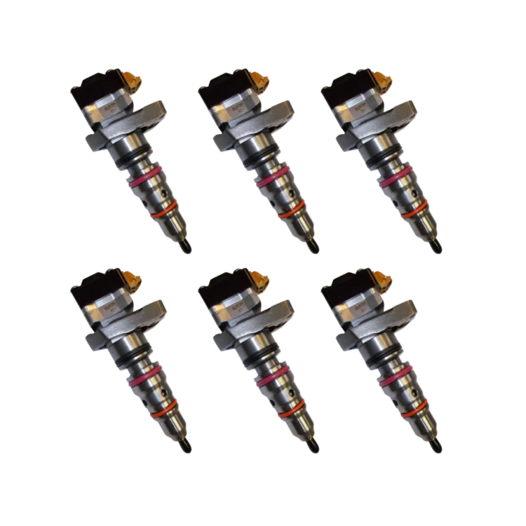TamerX Fuel Injector for International Navistar I530E engines, OEM 2593596C91 (Set of 6), designed for 1999 models