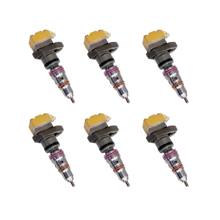 Tamerx Fuel Injector Set for International Navistar T444E engines, OEM F4TZ-9V527-AARM (Set of 6), for 1994–1996 models.