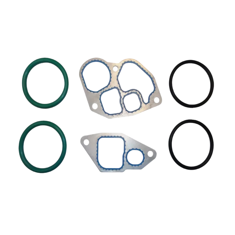 Tamerx Engine Oil Cooler Gasket for International Navistar T444E 1995-2003, OEM 1815904C2, high-quality performance.