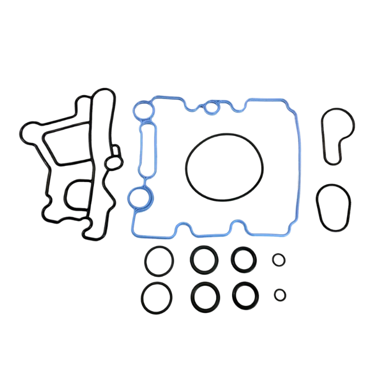 Tamerx International Navistar VT365 Engine Oil Cooler Gasket 2005-2010: OEM 3C3Z-9N693-A , high-quality performance.
