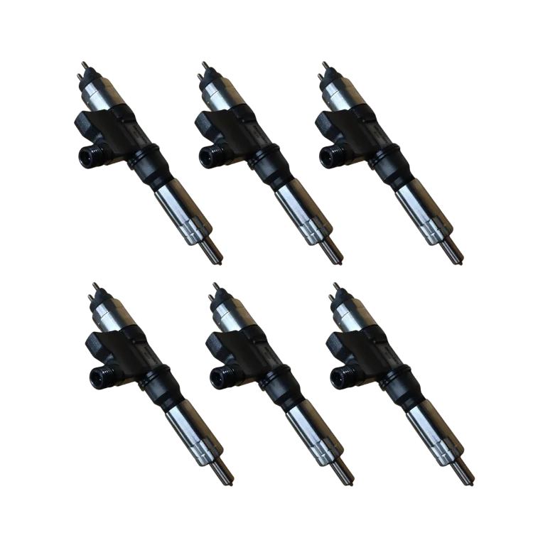 TamerX Fuel Injector for Isuzu 6HK1 engines, OEM 8982843930 (Set of 6), high-quality performance.