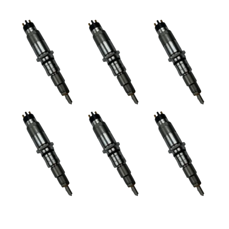 Tamerx Fuel Injector Set for Komatsu 6.7L engines, OEM 5273750NX, includes 6 injectors, designed for high-quality performance